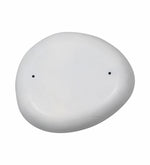 Decorative White Serving Tray for Coffee Table | Modern Metal Platter for Serving Drinks, Snacks, or Décor