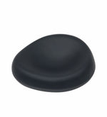 Decorative Black Serving Tray for Coffee Table | Modern Metal Platter for Serving Drinks, Snacks, or Décor