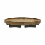 Multipurpose Wooden Sofa Armrest Tray | Flexible Natural Wood Couch Table for Drinks & Snacks