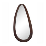 Decorative Hanging Mirror With Wooden Frame For Bathroom Wall Décor And Living Room